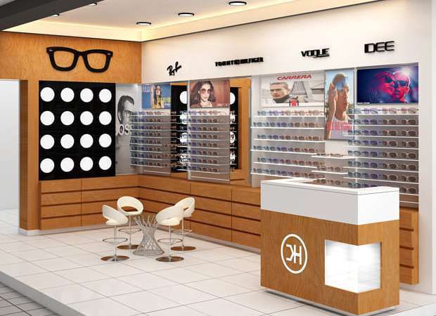optical shop Interior